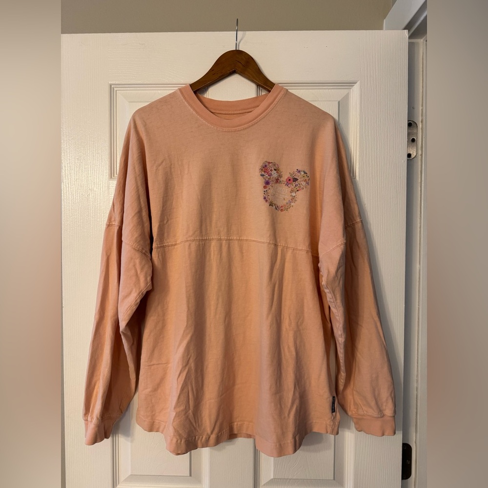 Pink Disney EPCOT Flower and Garden 2018 Spirit Jersey Size Large
